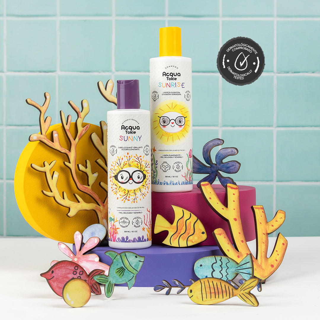 Acqua Tokie Sunrise Shampoo + Sunny Conditioner for Light Hair Pack