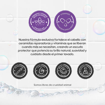 Kit Acqua Tokie Shampoo Vibes + Acondicionador Frizzy + Crema para peinar Creammy Cabello Ondulado